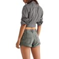 thumbnail image 2 of We The Free Womens Short Solid Denim Shorts, 2 of 2