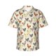 thumbnail image 1 of Fotbe Funny Chicken Camisa Hawaiana para Hombre Unisex – Camisa Casual de Verano con Botones de Manga Corta de Algodón y Lino,XX-Large, 1 of 7