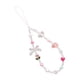thumbnail image 2 of Pulsera de cuentas con correa de muñeca, pulsera de cuentas, llavero, joyería, lindo cordón de cuentas para teléfono Con un arco, 2 of 8