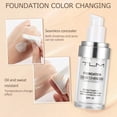 thumbnail image 4 of Base de maquillaje UCANBE TLM que cambia de color, 30 ml, con brochas y esponja, 4 of 8