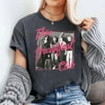 thumbnail image 2 of Breakfast Club Pink Text Group Photograph T-Shirt, 2 of 5