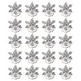 thumbnail image 4 of 20 Pcs Épingle à Cheveux en Alliage pour Mariée, Flocon de Neige, Strass, 4 of 7