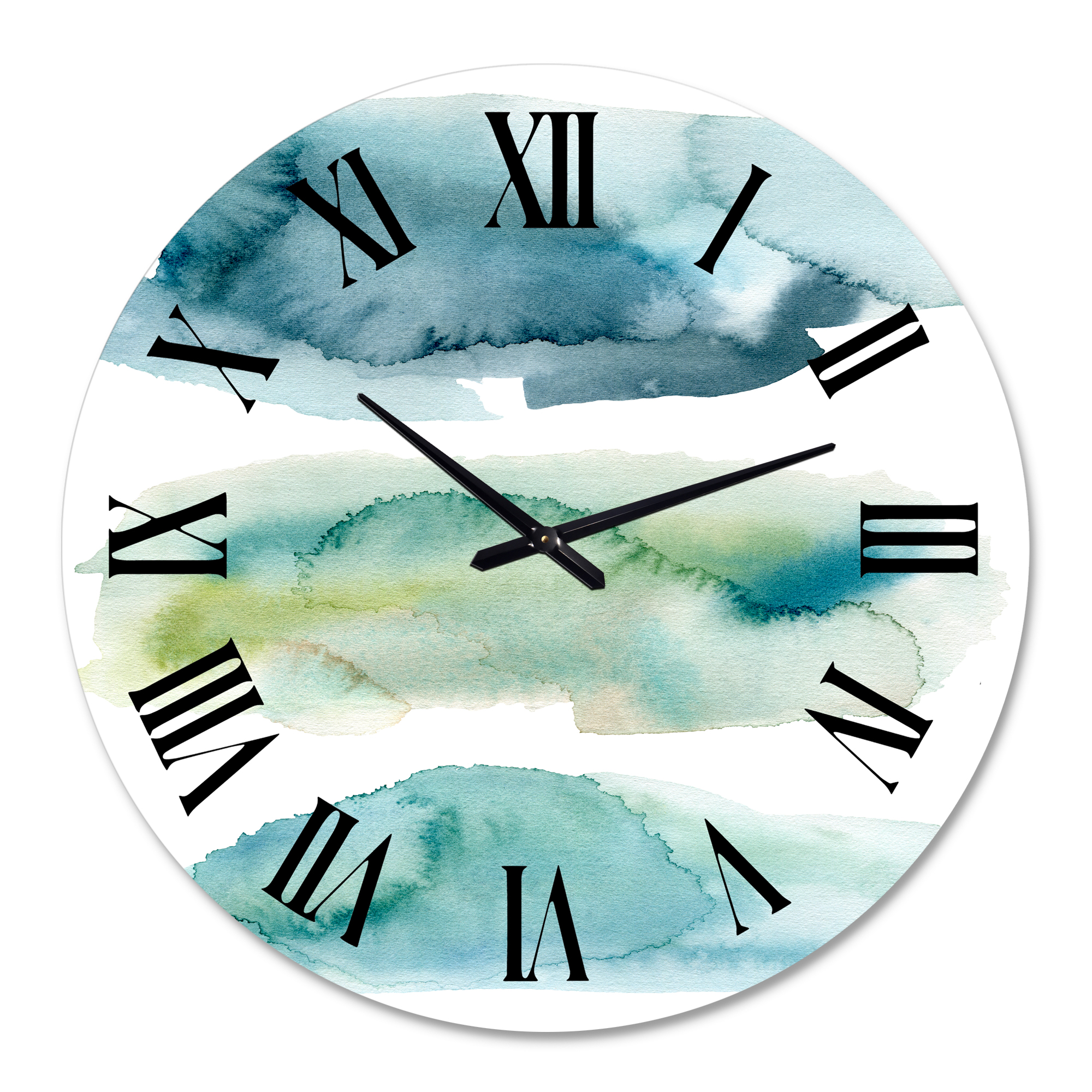 Designart 1 in Quartz Modern/Contemporary Wall Clock