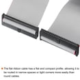 thumbnail image 4 of Unique Bargains IDC 44Pin Flat Ribbon Cable, 2.0mm Pitch FC to FC Connector 30cm Length Grey Jumper Wire Computer DVD, 2Pcs, 4 of 5