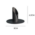 thumbnail image 2 of TIMIFIS Velvet Pile Pillar Candle for Dining Table Decorative Iron Candlestick Holders Kitchen Utensils & Gadgets, 2 of 5