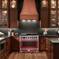 thumbnail image 3 of Akicon 36 Inch Freestanding Gas Range with 6 Sealed Burners Cooktop, 5.2 Cu.Ft. Natural Gas/LP Convertible-FRSFRSA1, 3 of 3