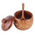 thumbnail image 4 of 1Pc Solid Wood Spice Jar Seasoning Pot Sugar Bowl with Spoon and Lid for Kitchen Tool, 4 of 4