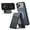 Black, variant on Decase Wallet Case for iPhone 17 Pro, Magnetic Back Cover Compatible with Mag-Safe, Premium PU Leather Slim Shockproof Protective Phone Case with Detachable Card Holder Kickstand,Black