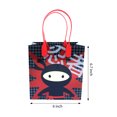 thumbnail image 3 of TINYMILLS Ninja Party Favor Bags Treat Bags with Handles for Kids Birthdays Party Favors Pack of 12, 3 of 7