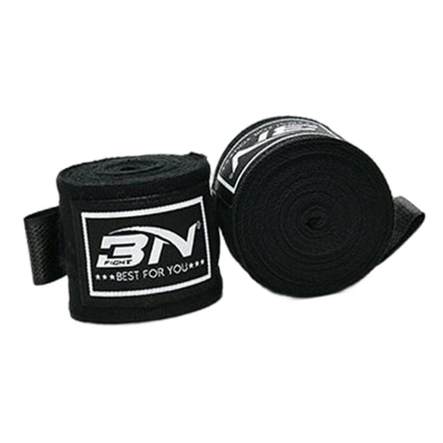 Vendas de boxeo shamjiam Vendas de boxeo Unisex adultos negro