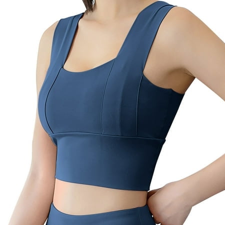 FhsagQ Bra Womens Bras with Garter Belt and Stockings Woman Top Bra No Rims Underwears Base Vest Style Sports Base Underwears Features: Womens Bras with Garter Belt and Stockings Blue S