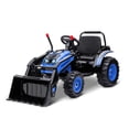 thumbnail image 1 of Aosom Kids Digger Ride On Excavator 6V Battery Powered Blue, 1 of 9