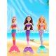 thumbnail image 5 of Muñeca sirena con juguetes de Sirenita para niñas de 4 a 7 años y juego de caballito de mar, muñecas de sirena de cabello rubio, los mejores regalos de cumpleaños para niñas de 3, Regalo de navidad, 5 of 8