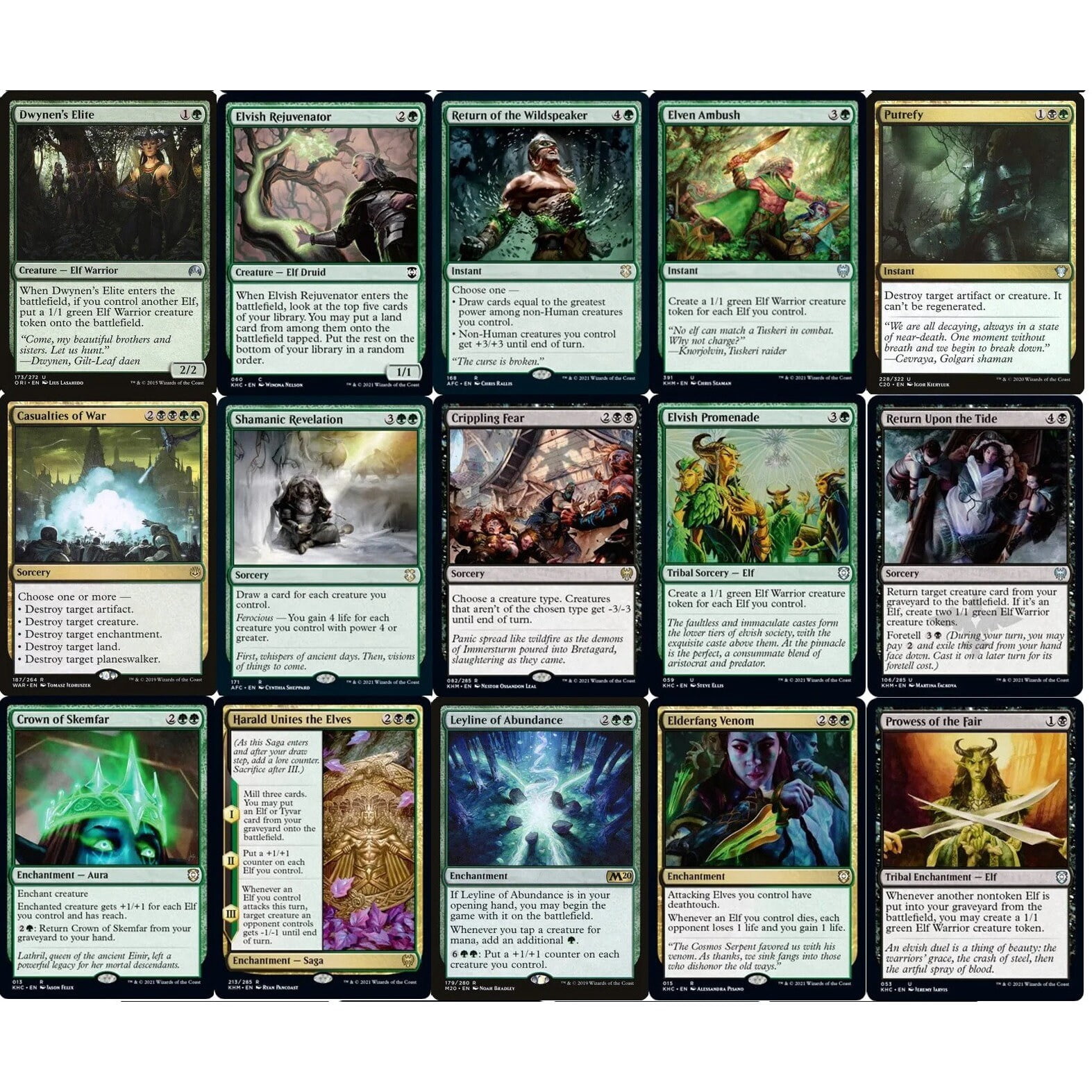 mtg commander elf deck Lathril, Blade of the Elves ELITE Tribal Magic Custom Commande Your elves get to work making mana Lathril, Blade of the Elves