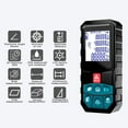 thumbnail image 3 of Infrared Measure Professional Light Distance Meter M/Ft/In Light Measurement Tool with Backlit LCD and Pythagorean Mode Area and Volume Waterproof Digital Precision Distance Me, 3 of 9