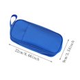 thumbnail image 2 of PYURTEP Simple Pencil Bag, Lightweight Cloth Pencil Pouch, Portable Solid Color Zipper Pouch for Stationery School Office, 2 of 4