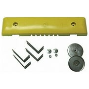 Ideal Warehouse Innovations Safety Bumper,Yellow/Black,PVC  70-1110