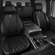 thumbnail image 5 of Fundas de asiento de lujo de cuero sintético impermeables para auto, 5 plazas, 5 of 9
