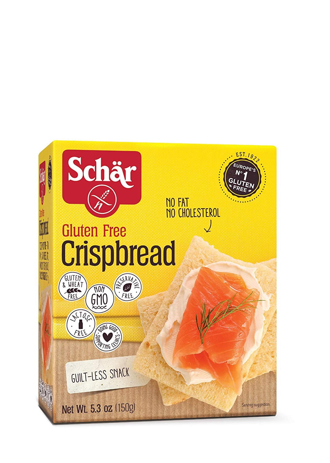 Schar Gluten Free Crispbread -- 5.3 oz (Pack of 3) - Walmart.com