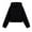 Black, variant on Toddler Girl Hoodie Loose Fit Youth Hoodie Sweatshirt Long Sleeve Preppy Clothes Embroidered Back To School Spring Fall Clothes 2026
