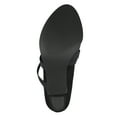 thumbnail image 6 of Journee Womens Loren Comfort Insole Round Toe Mid Block Heel Pumps, Widths Available, 6 of 10