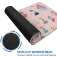 thumbnail image 6 of Long Mouse Pads for Desk,Dancing Princess Unicorns Pattern Desk Mats on Top Of Desks, Desk Mouse Pad Extra Large with 3mm Non-Slip Base and Stitched Edge for Gaming,Office,Work,Home 31.5"x11.8", 6 of 6
