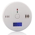 thumbnail image 1 of Detectores de monóxido de carbono, detector de alarma de 2 piezas, alarma de monóxido de carbono con pantalla digital LCD (pilas NO incluidas), 1 of 5