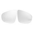 thumbnail image 1 of View Mirror Heated Glass, Durable Clear Vision Heated Door Mirror Glass 5K0857521  For Mk6 2009 To 2013, 1 of 8