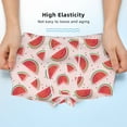 thumbnail image 3 of Yiaed Watermelon Print Boys' Boxer Briefs Cotton Casual Stretch Comfort Boys Boxers - Kids Boxer Briefs Underwear for Boys (6-18)-Small, 3 of 5