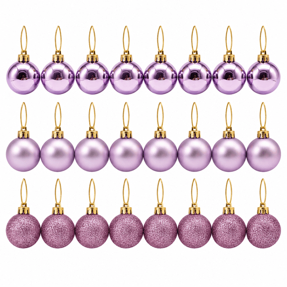 Christmas Ball Ornaments Shatterproof Christmas Decorations Tree Balls for Tree Ornaments Holiday Wedding Party Decoration, Light Purple
