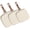 Beige, variant on Parcus 3 Pieces Nonstick Grill Pan Set, Square Grill Pans with Stay-Cool Handles, Compatible with All Stovetops for Steak BBQ Vegetables, (9.5" 10" 11"), Beige