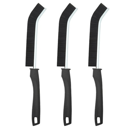 

NUOLUX 3pcs Household Crevice Cleaning Brush Multi-functional Crevice Gap Scrub Brush All-around Cleaning Tool