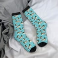 thumbnail image 5 of Logiee Mallard Ducks Swimming In The Lake Print Adult Socks for Men & Women,Calf Socks, Ankle Socks,Boots Socks,Breathable Casual Sock,Unisex Crew Socks, 5 of 6