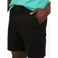 thumbnail image 4 of Chaps Men's & Big Men's Flat Front Flex Oxford Shorts, Sizes 30-42, 8" Inseam, 4 of 6
