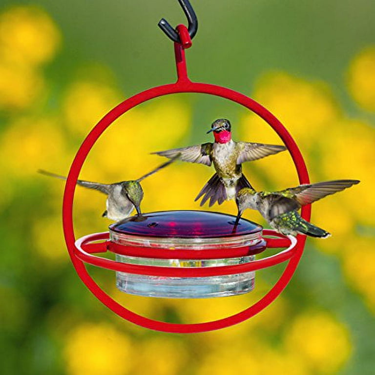 Mosaic Birds Hummble Bold Red Hummingbird Feeder, Recycled