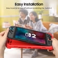 thumbnail image 4 of FINTIE Case Compatible with Nintendo Switch 2 (2025) with Game Card Slots, Shockproof Lightweight Protective Cover with Ergonomic Grip, Grip Ultralight Grip Case, 4 of 11