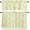 Texturebbs7291, variant on 3 Piece Ombre Bamboo Texture Kitchen Curtains, Tier and Valance Rod Pocket Window Curtains Set Yellow Watercolor Cafe Curtains for Kitchen Valances Window Treatment 54X18in+27x36in×2