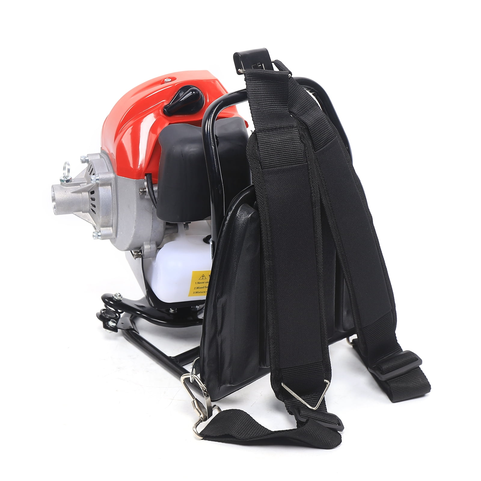 ChicHomey Tiller Cultivator,43CC 2-Stroke Gas Backpack Micro Tiller,1.25kW Gas Engine,Dual Wheels & 2T Blade,Cultivator Hedge Trimmer Yard Tilling Tool