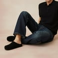 thumbnail image 6 of Cushionaire Heath Men's Genuine Suede Leather Clogs with Memory Foam Comfort, Easy Slip On Slide Slippers for Men, 6 of 27
