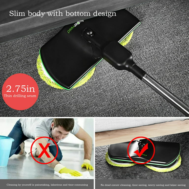 Loopsun Cleaning Supplies Electric Spin Rechargeable Cleaning