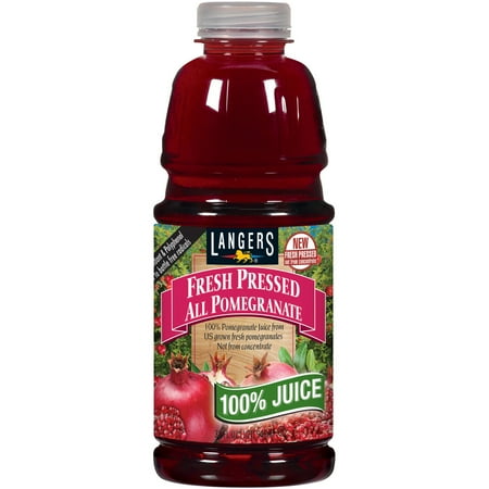 Langers 100% Fresh Pressed Juice, Pomegranate, 32 Fl Oz, 1 Count