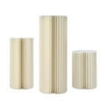 thumbnail image 6 of Cylinder Pedestal Wedding Cake Flowers Display Stand Decoration Dessert Table, 6 of 14
