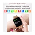 thumbnail image 4 of Reloj Inteligente Impermeable Smartwatch   de 1.85 Para Dama color Oro, 4 of 5