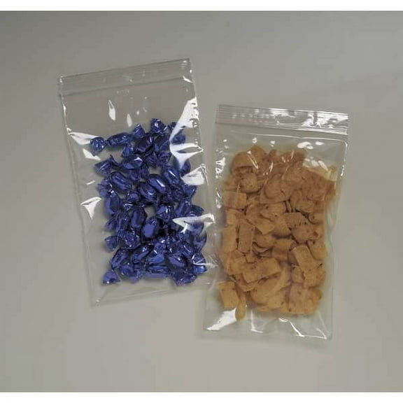 Manufacturer Varies Reclosable Poly Bag,Zip Seal,PK1000 9GAW0