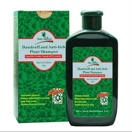 DEITY AMERICA Pellicules & Anti-Itch végétaux Shampooing 8 oz (Pack of 6)