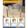 thumbnail image 6 of Stand for Solo Stove Accessories: Adjustable 19-27 inch Fire Pit Stand for Solo Stove Bonfire Yukon and More Outdoor Fire Pit - Fire Pit Accessories for Outside Patio Camping Backyard$$Garden & Patio, 6 of 7