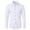 #White, variant on DPTALR Men's Casual Business Fashion Long-Sleeve Shirt Turn-Down Collar Button Design,Pink,XL