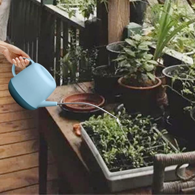 Regadera Macarena regadera culenta aspersor para macetas al aire libre azul