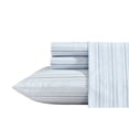 thumbnail image 1 of Juego de ropa de cama Nautica Cotton Percale Camp Stripe Blue King, 1 of 6