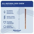 thumbnail image 3 of Downtown Pet Supply Bully Sticks for Small Dogs Rawhide Free Dog Chews 12", 0.5 lb, 3 of 9